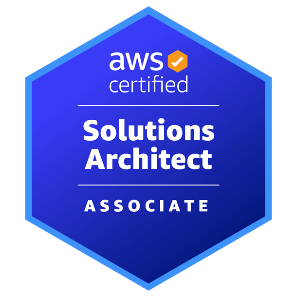 aws solutions architect associate badge